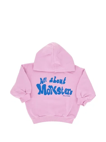 Bluza z kapturem dziecięca Bobo Choses różowa