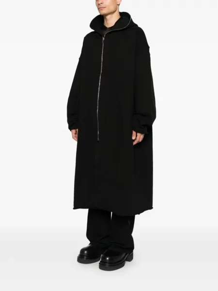 Geacă Rick Owens Drkshdw cu glugă negru