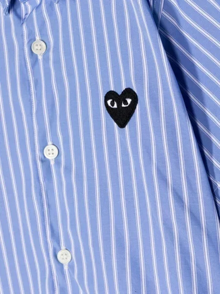 Koszula dziecięca Comme Des Garcons niebieska