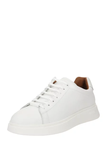 BOSS Black Nízke tenisky Bulton_Runn_lt_N' biela