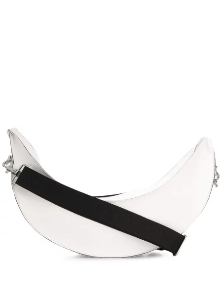 Geanta crossbody Mm6 Maison Margiela alb