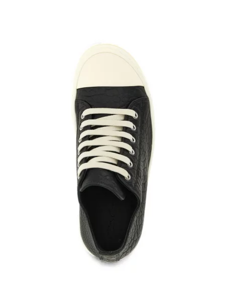 Sneakerși Rick Owens din piele negru
