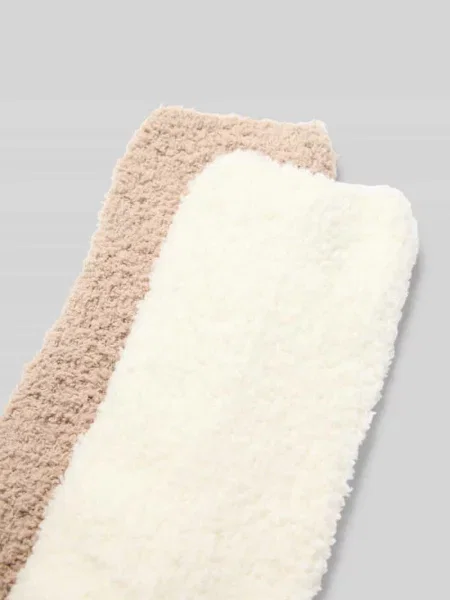 Skarpety z elastycznym pasem model ‘Socks cosy sustainable’ w zestawie 2 szt. Camano