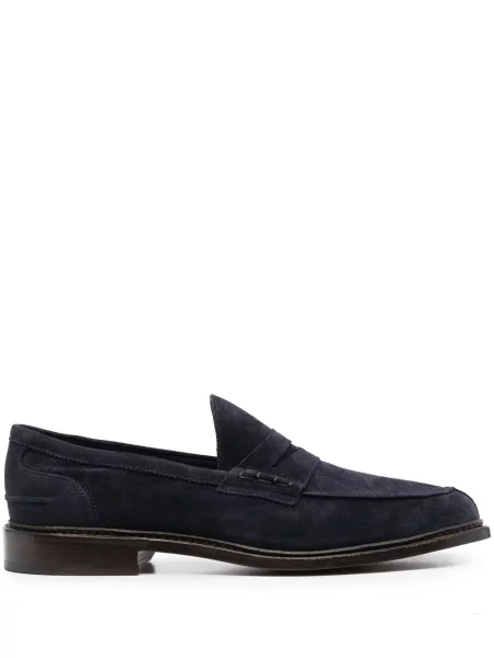 Pantofi loafer Tricker's slip-on albastru