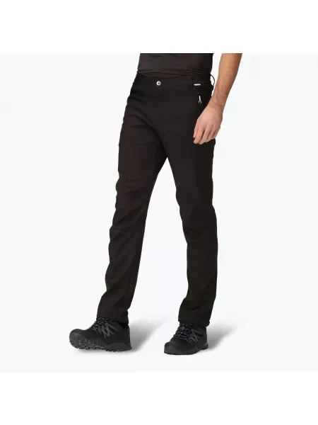 Pantaloni softshell pentru bărbați REGATTA Geo Softshell II negru