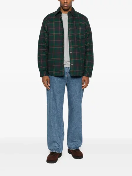 Geacă Carhartt Wip în carouri negru