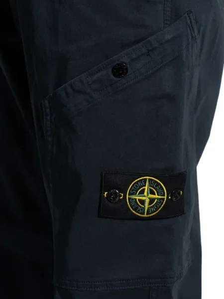 Карго панталони Stone Island камъни синьо