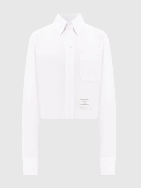 Рубашка Thom Browne белая
