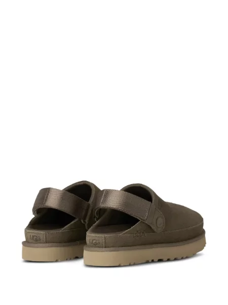 Papuci tip mules Ugg verde