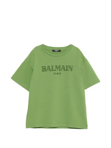 Koszulka dziecięca Balmain zielona