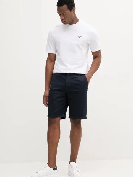 Шорти Barbour Washed Twill Chino Short синій