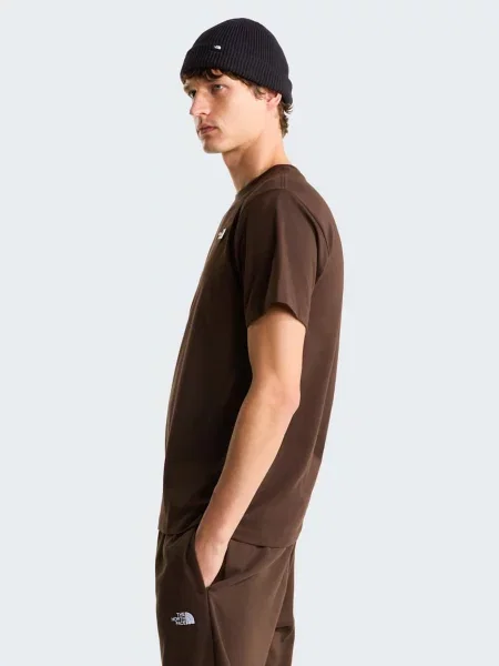 Футболка The North Face M EVOLUTION SIMPLE DOME REGULA коричневий