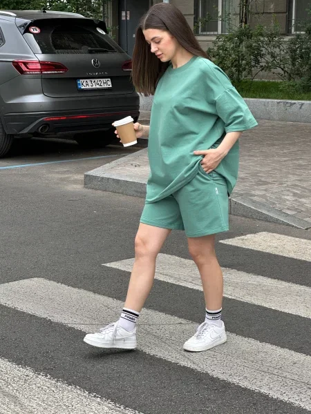 Шорти KAZKOVA оливковий