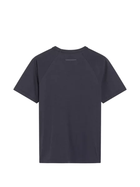 Tricou Mm6 Maison Margiela cu imagine drapate albastru