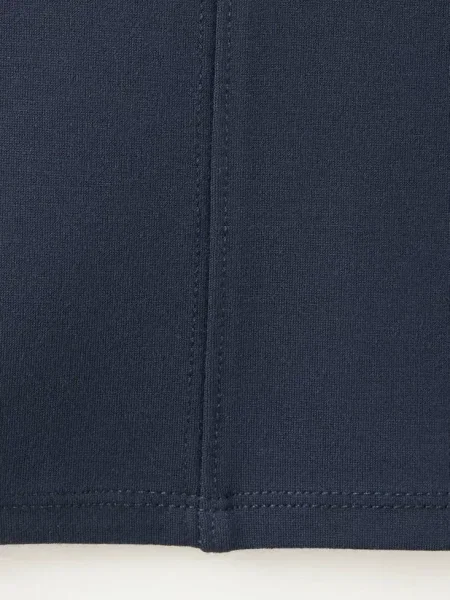 Legginsy flare z przeszyciami ciemnogranatowy Dzieci 12 MANGO KIDS