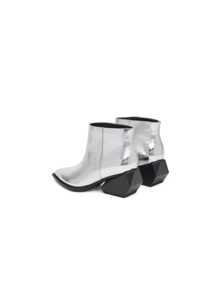 Čizme United Nude Ricky Yoyo Mid Srebrna