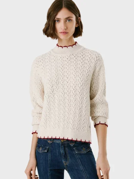 Светр Pepe Jeans білий