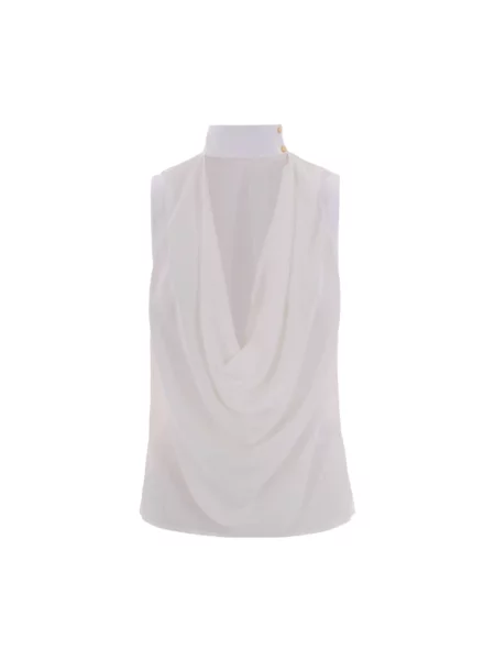 Top Elisabetta Franchi biały