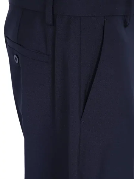 Cu centură pantaloni Sacai albastru