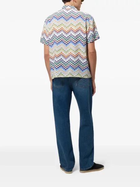 Cămașă Missoni cu imagine alb