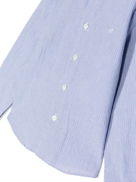 Koszula dziecięca Emporio Armani niebieska