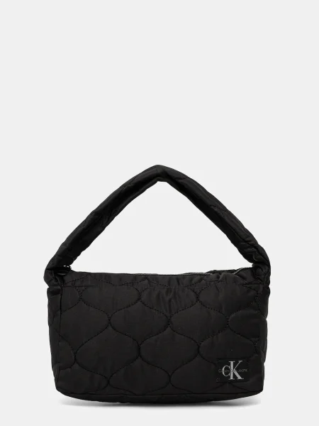 Geantă Calvin Klein Quilted Shoulder Bag negru