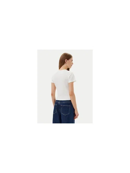 ONLY Póló Daniella Slim Fit fehér