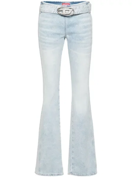 Jeansy dzwony Diesel dzwony niebieskie