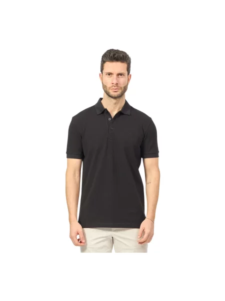BOSS Green polo Paddy czarna