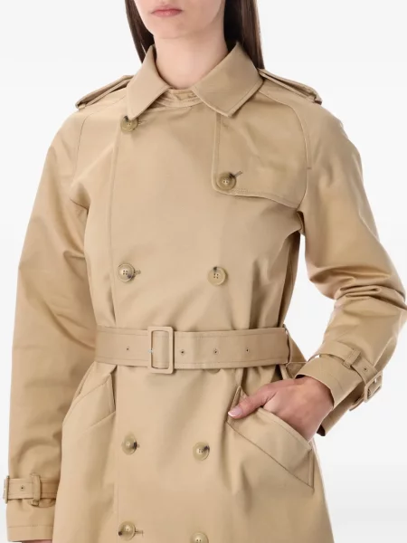 Cu centură trenci A.p.c. cu două rânduri de nasturi