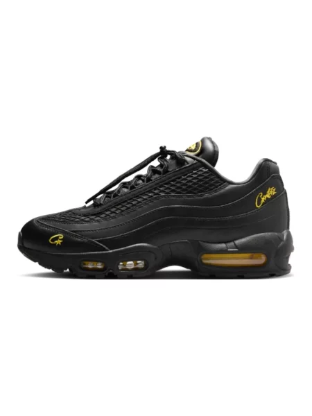 Sneakersy Corteiz skórzane czarne