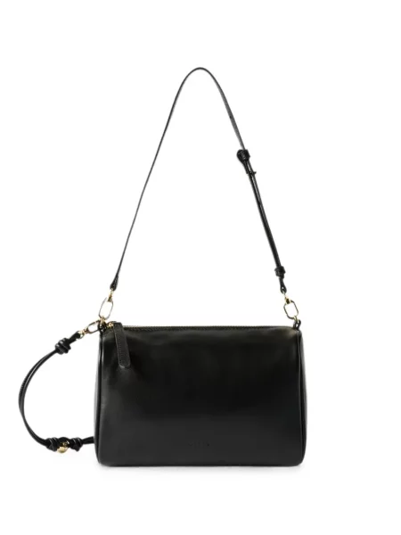 Body Furla din piele negru