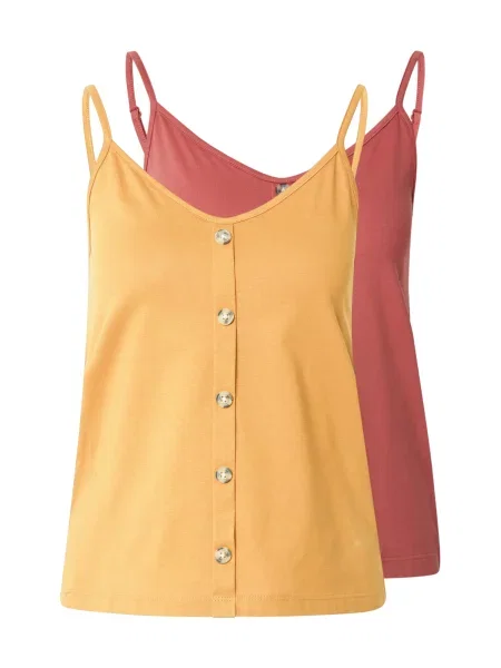 ABOUT YOU Top Jascha curry / magenta galben
