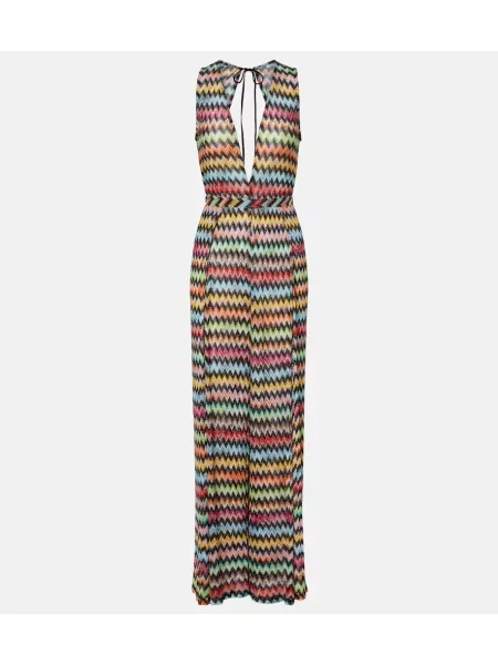 Kombinezon Missoni z odprtim hrbtom