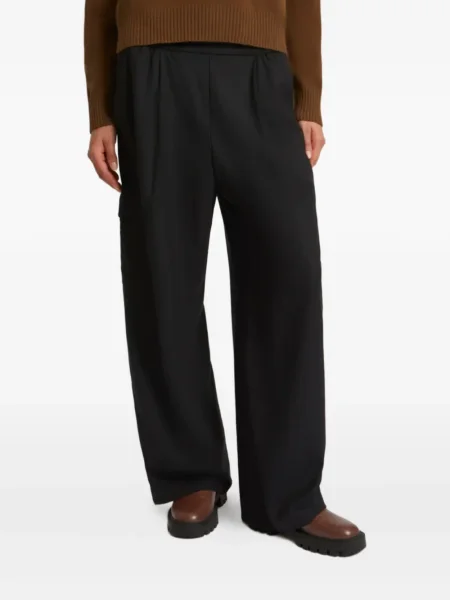 Pantaloni cargo Yves Salomon negru