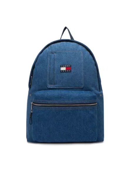 Tommy Jeans Ruksak Tjm Utility Denim Backpack plava