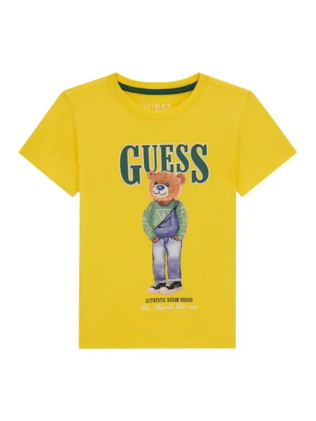 Guess Marškinėliai geltona