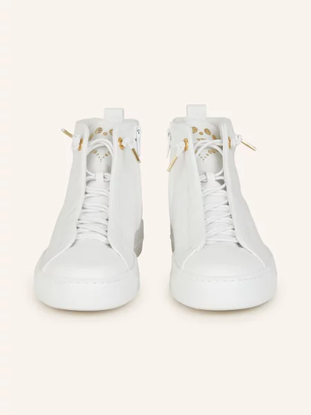 Paul Green Wysokie Sneakersy weiss czarne