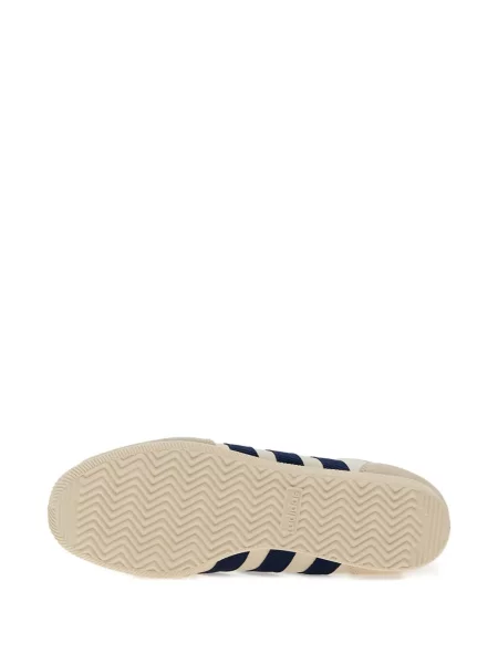 Sneakerși Adidas Samba din piele de căprioară roșu