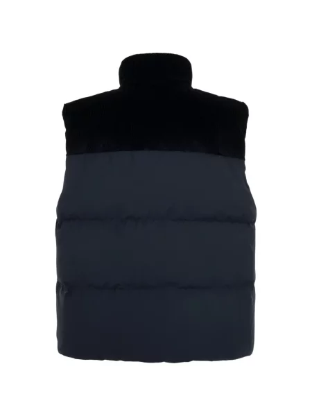 Vestă Canada Goose de catifea cord albastru