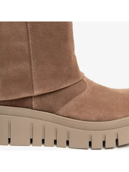 Pantofi Nerogiardini din velur maro