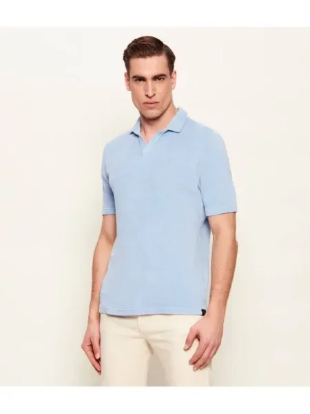 Tricou polo Gran Sasso albastru