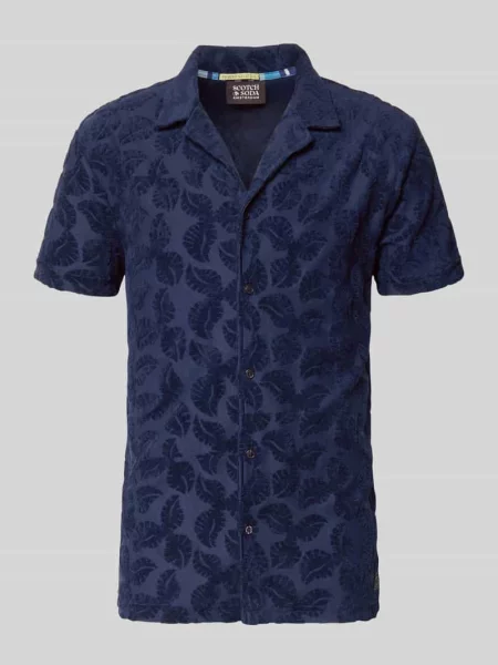 Koszula casualowa o kroju regular fit model TERRY' Scotch & Soda granatowa