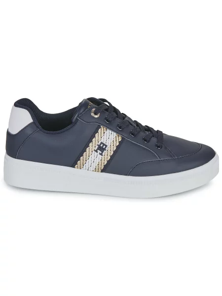 Sneakerși Tommy Hilfiger albastru