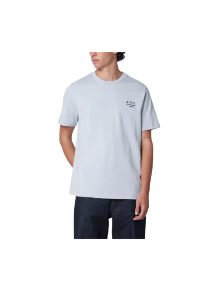 Koszulka A.p.c. niebieska