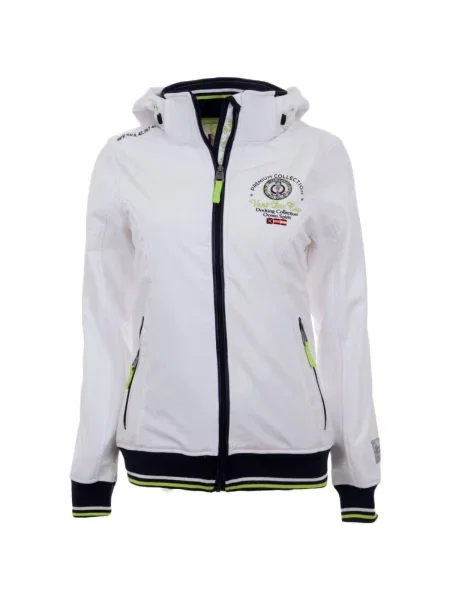 Geacă Vent Du Cap softshell alb