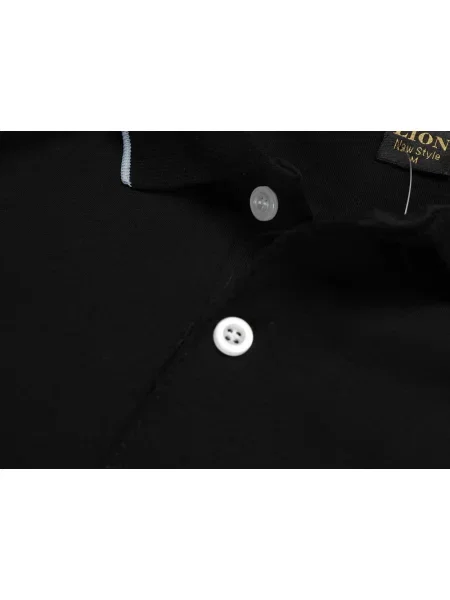 Polo majica Lion crna