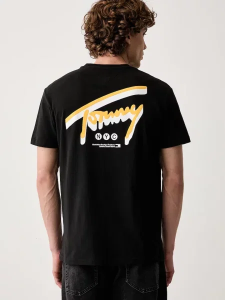 Tommy Jeans tričko černé