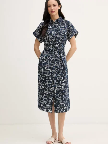 Tommy Hilfiger rochie de vară din in