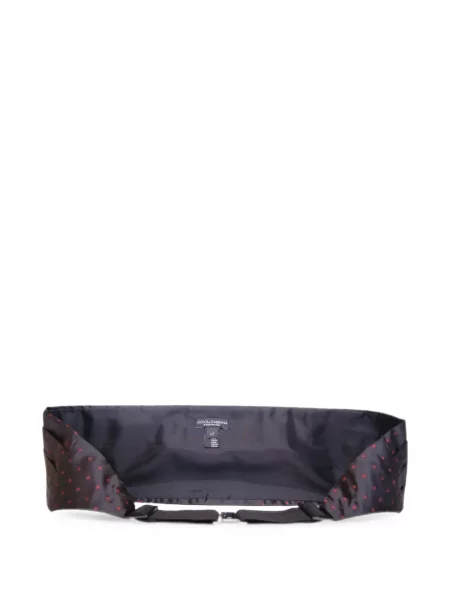 Curea Dolce & Gabbana cu buline negru
